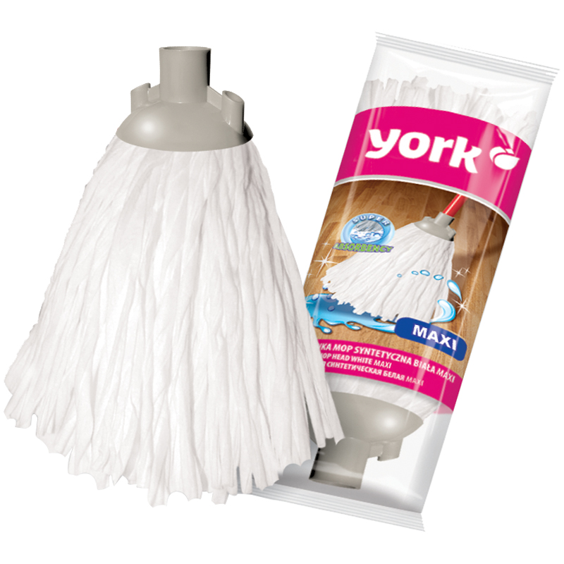 Насадка для швабры (веревочная) York "Maxi", синтетика 390*90*150мм 078020