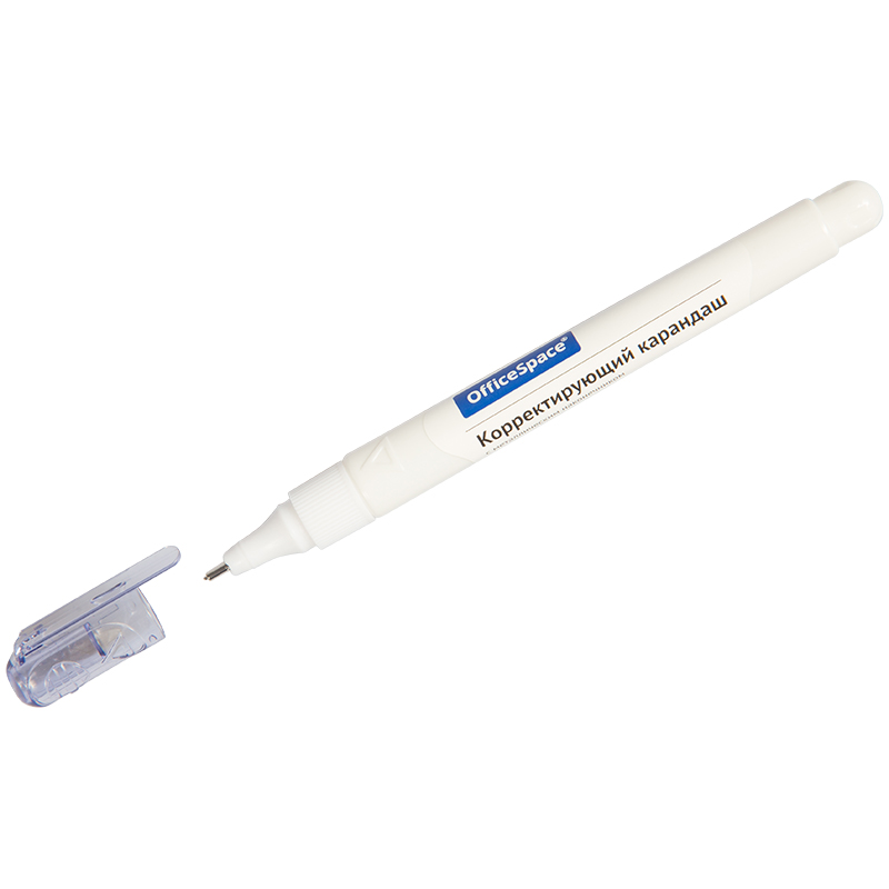 Корректор-карандаш _4мл OFFICE SPACE метал.наконеч 1/12 Корректор-карандаш _4мл OFFICE SPACE метал.наконеч 1/12