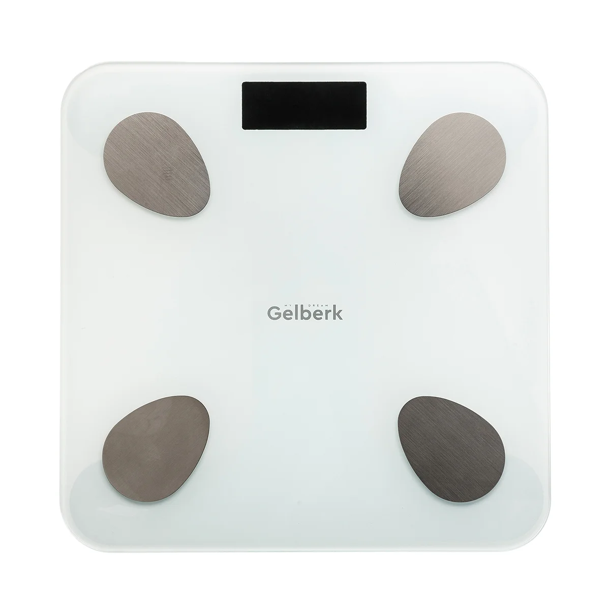 Весы напольные Bluetooth Gelberk GL-F111S, материал стекло, максимальная нагрузка 180кг