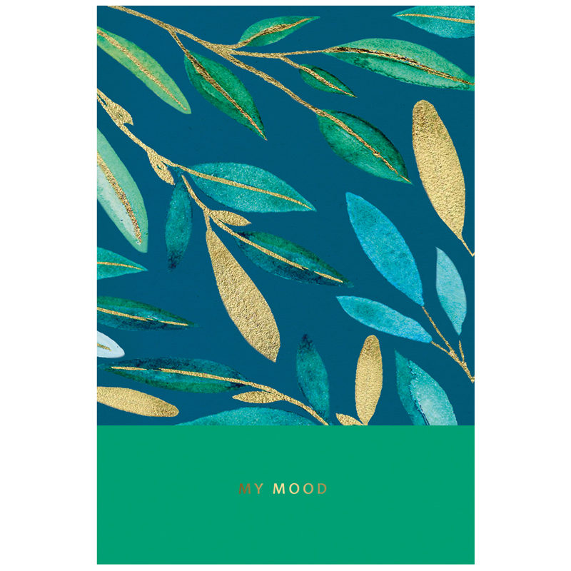 Записная книжка А5 64л. BG "Моё настроение", матовая ламинация, блок-еженедельник