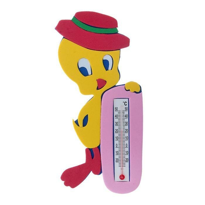 Термометр комнатный детский ТБ-205 (на картоне) в п/э пакете