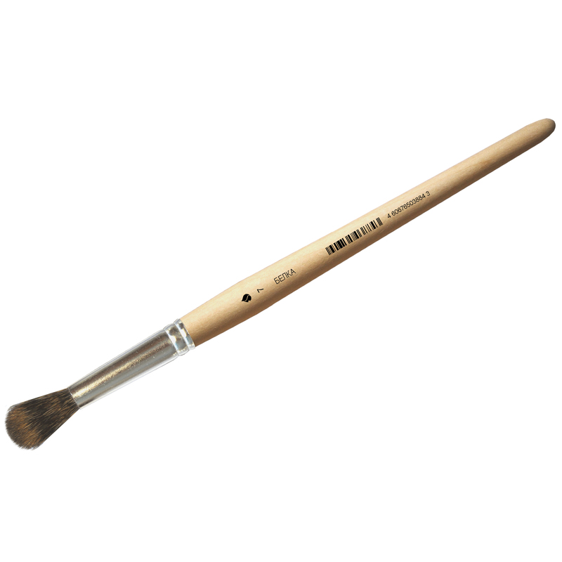 Кисть белка круглая №7 ХМ, 