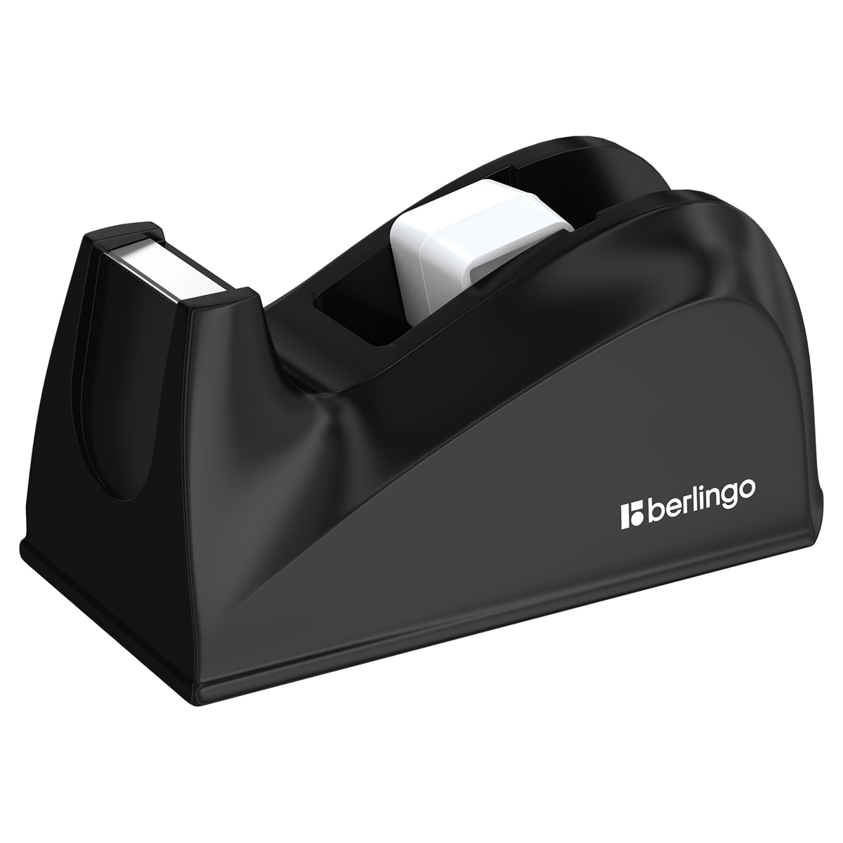 Диспенсер для скотча 19мм BERLINGO черный