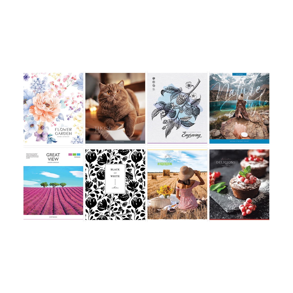 Тетрадь А5 96л кл ArtSpace "Микс. For girls"