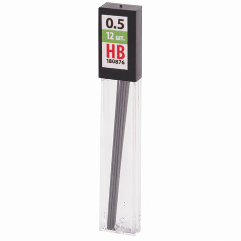 Запасные грифели 0,5мм HB STAFF эконом   1/24