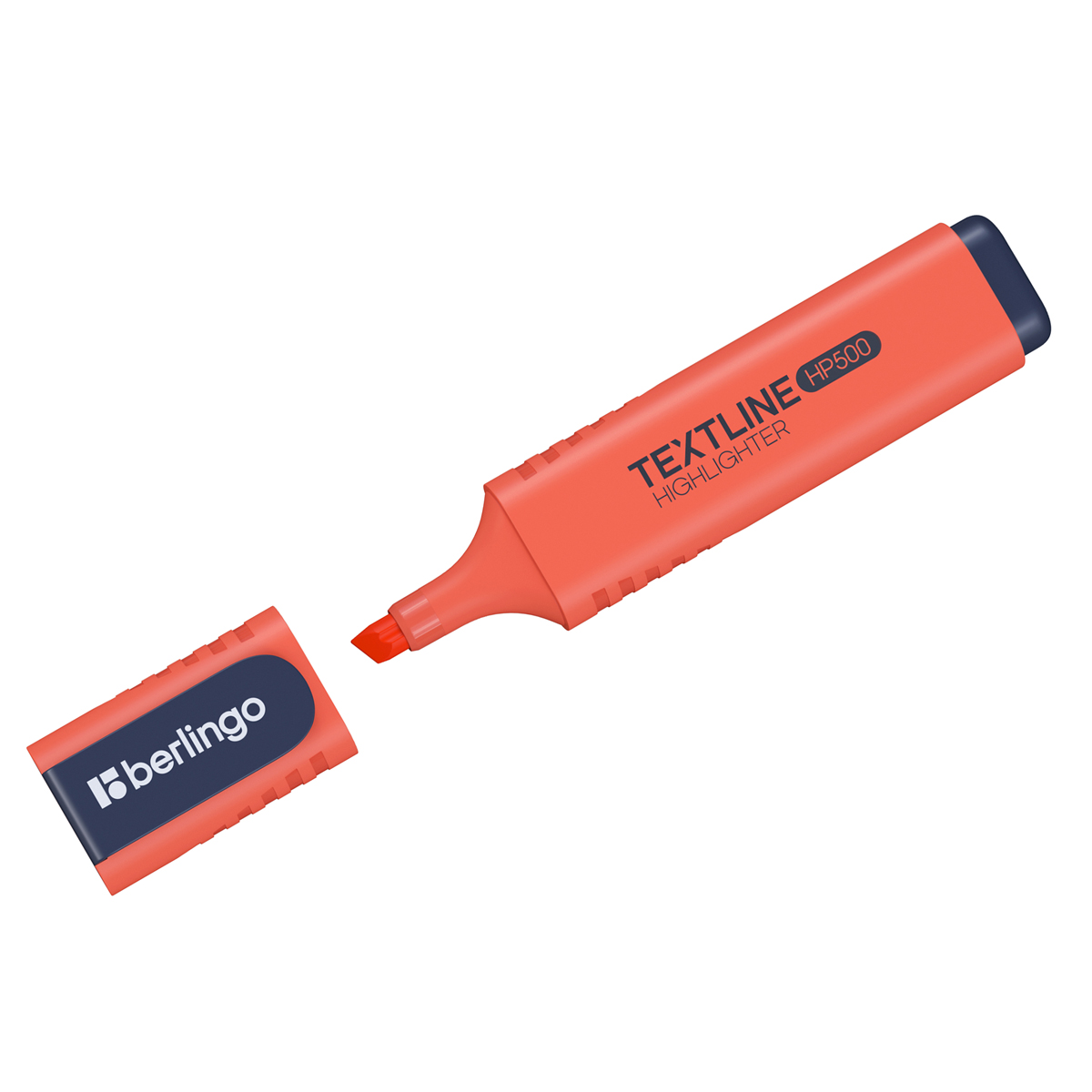 Текстовыделитель Berlingo "Textline HP500" персиковый 1-5мм