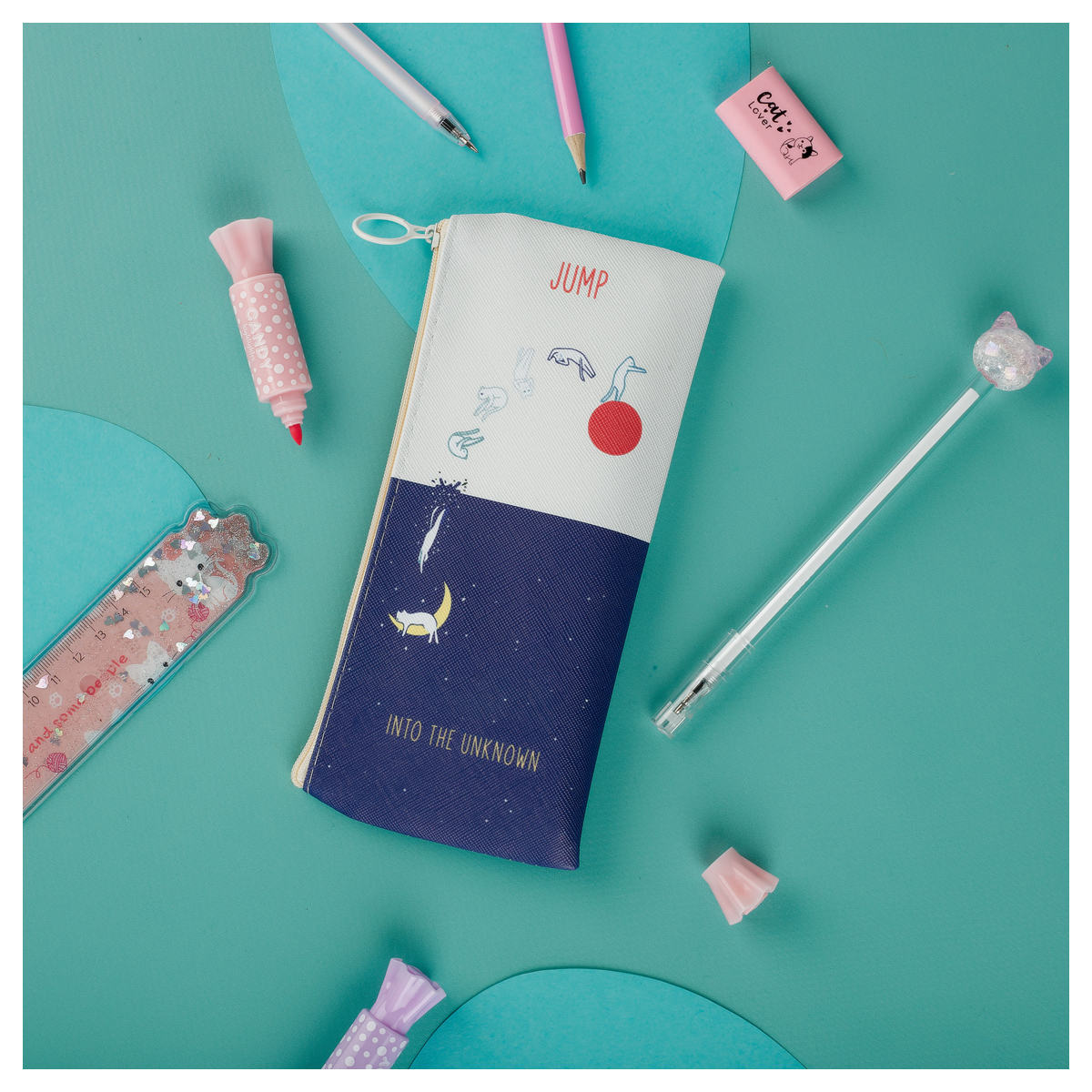 Пенал мягкий 200*100 MESHU "Unknown", искусственная кожа 