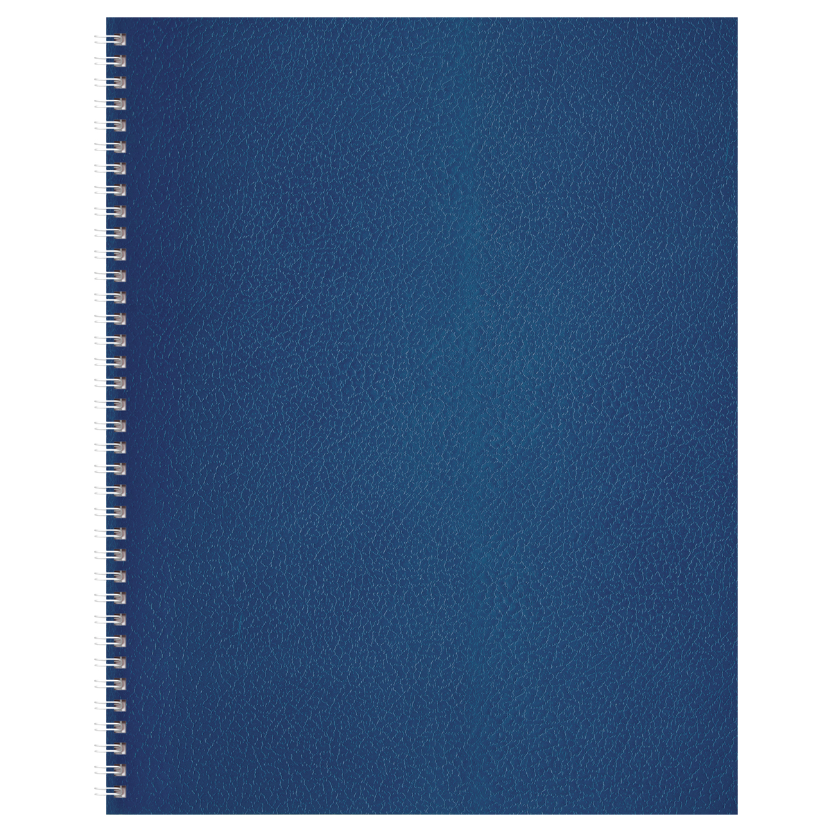 Тетрадь А4 96л,кл гребень BG бумвинил, синий
