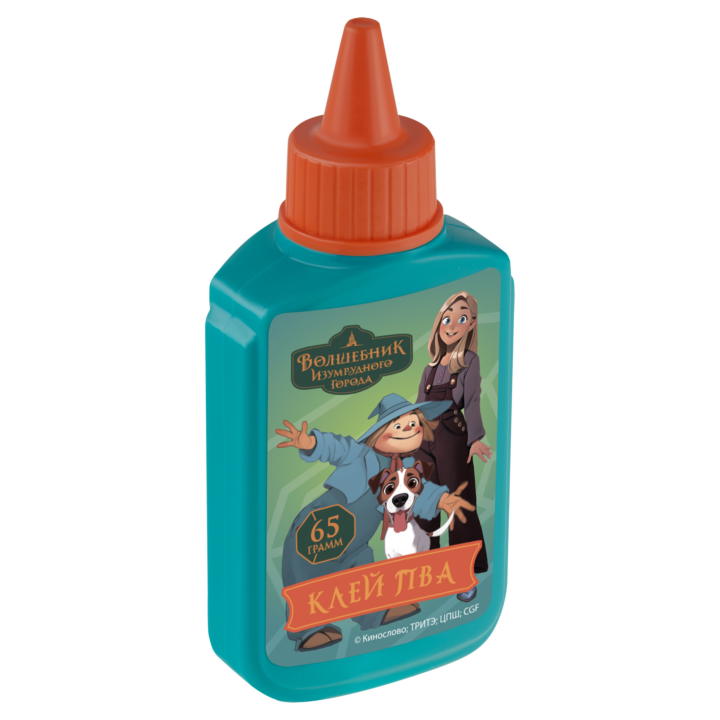 Клей ПВА 65г Мульти-Пульти "Волшебник Изумрудного города"