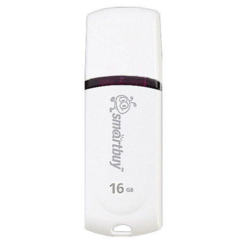 Флэш-диск Smart Buy 16Gb Paean White