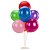 Подставка для 7 воздушных шаров, высота 70 см, пластик, BRAUBERG KIDS, 