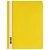 Папка-скоросшиватель пластик. СТАММ А4, 160мкм, желтая с прозр. верхом