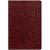 Телефонная книга А7, 64л., кожзам BG "Nebraska. Dark red", с вырубкой