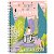 Скетчбук-тетрадь 100л. А5 на гребне BG "Секрет счастья", 80г/м2, тв.обл.,мат. лам., салатовый тон. б