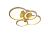 Светильник управляемый светодиодный Decor 2003 100W champaign gold 3000-6500K,Ф550*140ММ,9000Лм