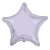 Шар фольгированный ЗВЕЗДА Light Lilac 45см