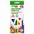 Карандаши цветные BRAUBERG KIDS NEW, 12 цветов, трехгранные, грифель 3 мм, 