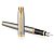 Ручка перьевая Parker "IM Brushed Metal GT" синяя, 0,8мм, подар. уп.