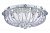 Люстра Г Буше 3595/11+8 LED CR Y пульт