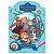 Раскраска фигурная с наклейками А4 16стр, ТРИ СОВЫ "Волшебник Изумрудного города"