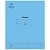 Тетрадь А5 12л кл Мульти-Пульти "Однотонная. Голубая", 70г/м2