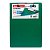 Планшет с верхним зажимом А4 BRAUBERG Number one 4 зеленый