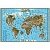 Карта настенная МИР для детей 116*79см (товар)