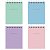 Блокнот МАЛЫЙ ФОРМАТ А7 75х105 мм, 40 л., гребень, картон, клетка, BRAUBERG "Minimal Pastel"