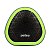 Колонка Perfeo TRIANGLE Bluetooth FM, MP3 microSD, AUX, TWS, мощность 6Вт, 800mAh, черная/зеленая