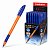 Ручка шариковая синяя ErichKrause U-109 Orange Stick&Grip 1.0, Ultra Glide Technology