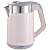 Чайник Homestar HS-1019 (1.8л) стекло,пластик,розовый,  Мощность 1500 Вт.