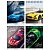 Блокнот А6 40л. на гребне ArtSpace "Гонки. Sport cars"