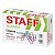 Скрепки STAFF "Manager", 28 мм, цветные, 100 шт., в картонной коробке