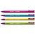 Ручка гелевая черная BERLINGO 0,5мм Color Stick корпус ассорти 1/32
