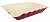 Форма RDF-437 прямоуг. 39*29см Wavy Rondell (GY)