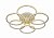 Светильник управляемый светодиодный Decor 3001 100W WHITE,3000-6500К, Ф580*440 ММ