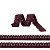 Резинка TBY бельевая Ажурная 12мм арт.RB01 фиолетовый S254 1м/.100м