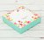 Коробка сборная 14*14*3,5см Поздравляю 