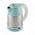 Чайник МАТРЁНА МА-121 электрический (1,8 л) стальной, голубой 