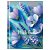 Бизнес-блокнот А6, 80л., BG "Flowers with love" матовая ламинация, тиснение фольгой