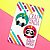 Значок Crazy panda 8*12см деревянный (2шт)