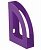 Лоток для бумаг вертикальный 6см СТАММ Респект фиолетовый Violet