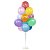 Подставка для 13 воздушных шаров, высота 130 см, пластик, BRAUBERG KIDS, 