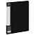Папка на 2 кольцах СТАММ "Стандарт" А4 25мм 700мкм, пластик, черная