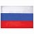 Флаг России 90х135 см без герба, ПОВЫШЕННАЯ прочность и влагозащита, флажная сетка, STAFF, 