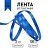 Лента атласная 1/8" (3мм) цв.3168 т.синий IDEAL 1м/уп.100 м