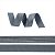 Резинка TBY бельевая окантовочная блестящая шир.15мм цв.F316 серый 1м /50