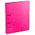 Папка на 2 кольцах Berlingo "Neon", 24мм, 1000мкм, розовый неон, D-кольца, с внутр. карманом