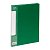Папка с 80 вкладышами СТАММ "Стандарт" А4, 30мм, 800мкм, пластик, зеленая