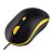Мышь Perfeo Mount оптическая, проводная, 4 кн, DPI 800-1600, USB, чёрно-желтая